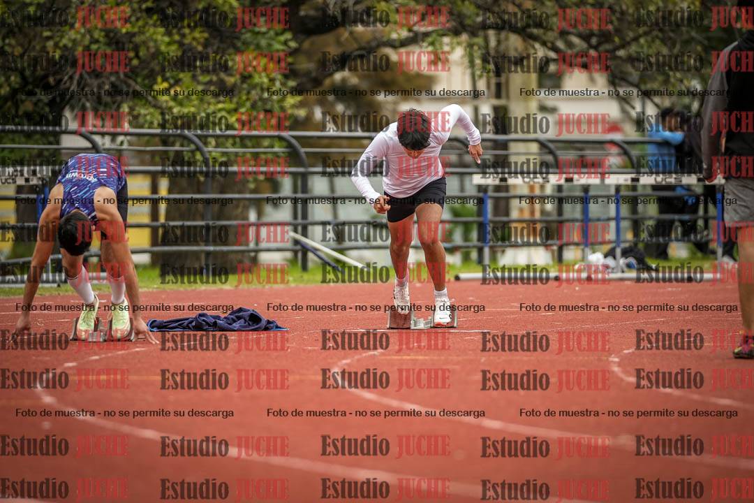 Fotos de los 200 m llanos de varones