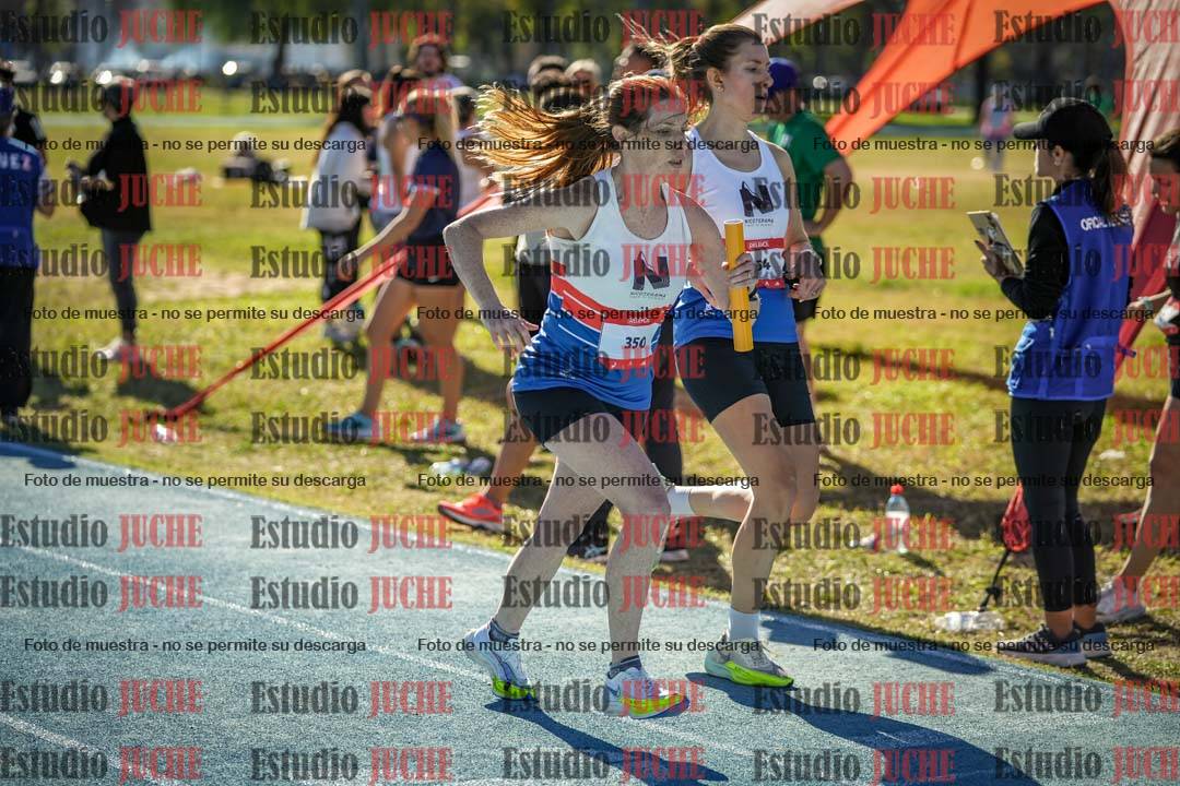 Fotos durante los relevos
