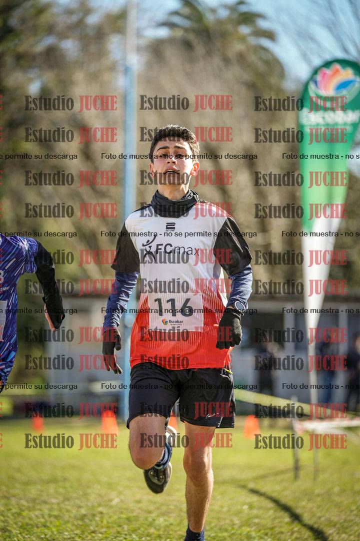 Fotos de la llegada del cross de 3000 m