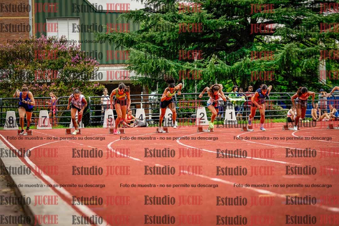 Fotos de los 100 m llanos de mujeres