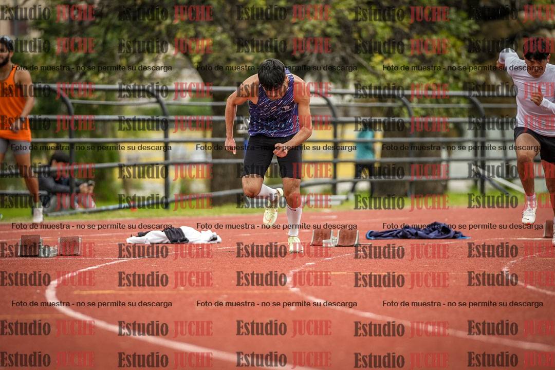 Fotos de los 200 m llanos de varones
