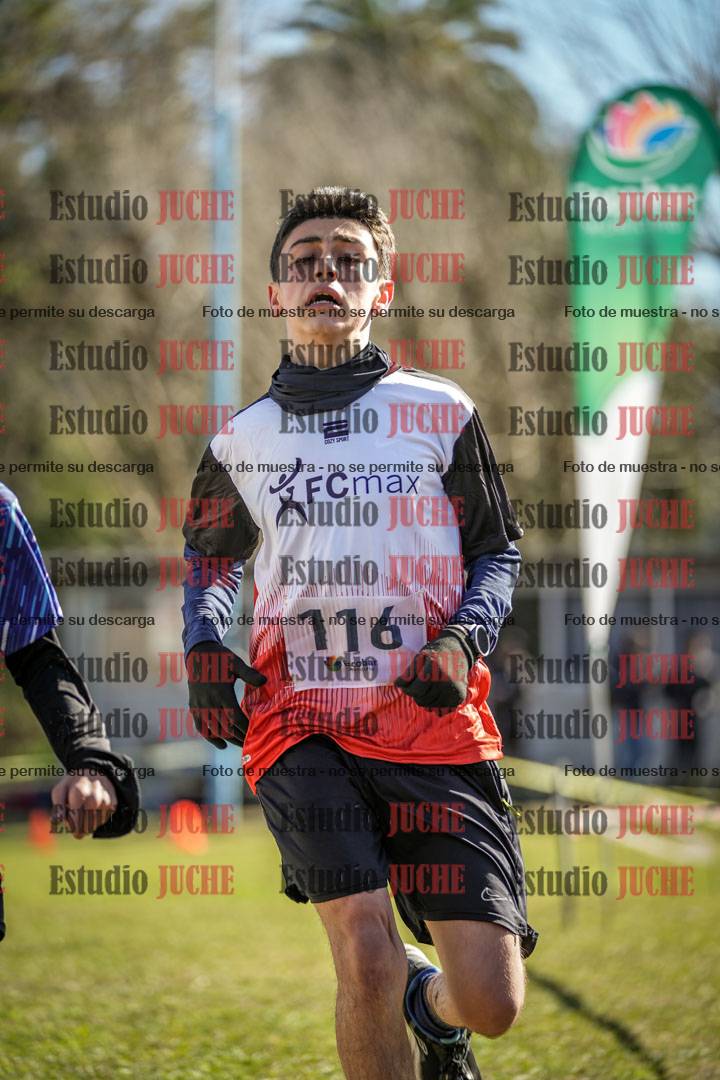 Fotos de la llegada del cross de 3000 m
