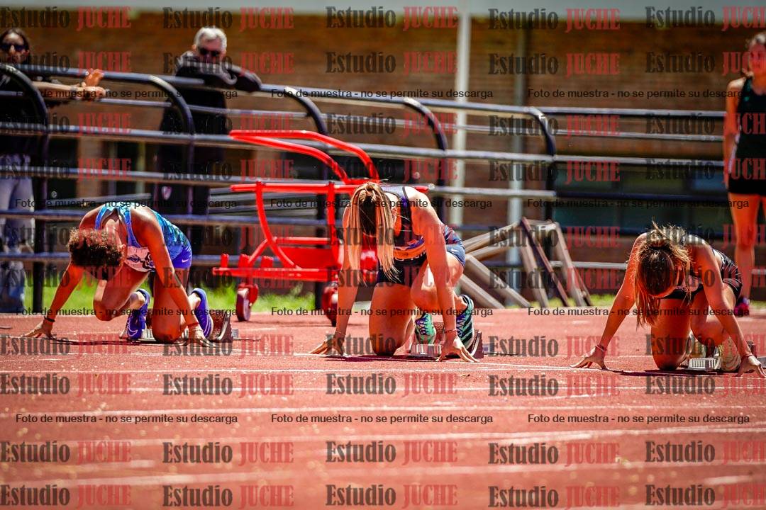 Fotos de los 100 m llanos de mujeres