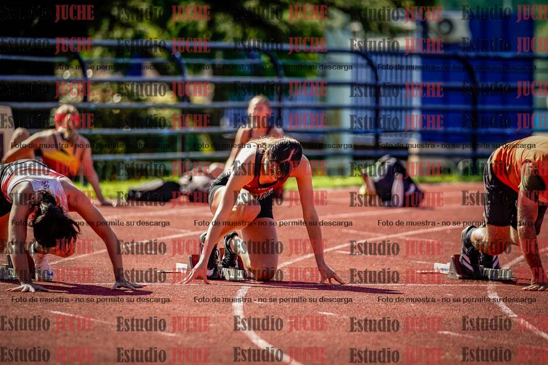 Fotos de los 100 m llanos de mujeres