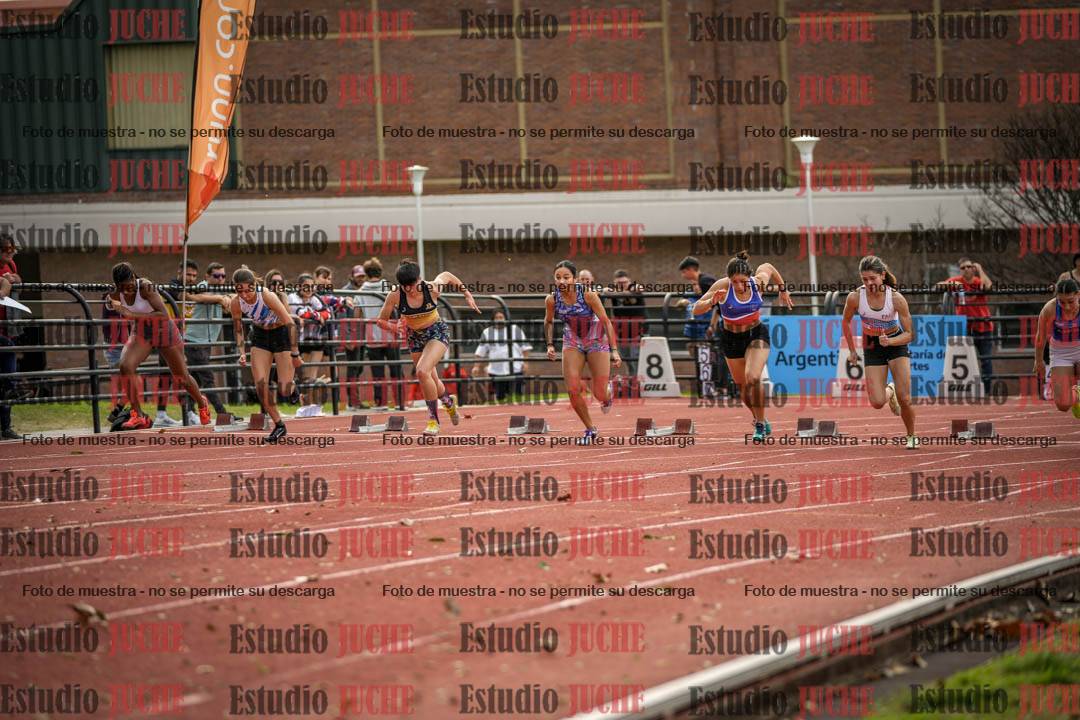 Fotos de los 100 m llanos de mujeres