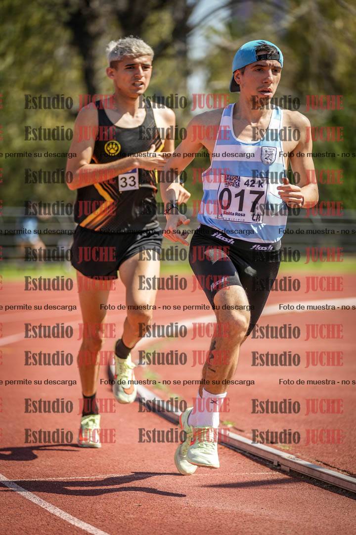 Fotos de los 1500 m llanos de varones