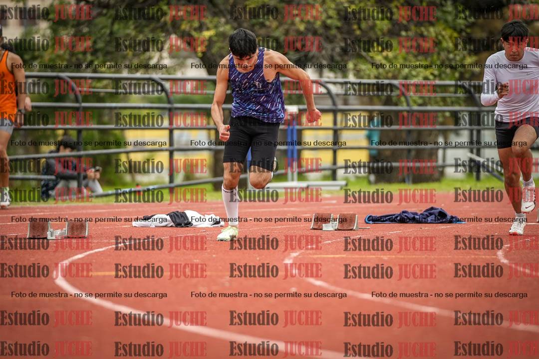 Fotos de los 200 m llanos de varones