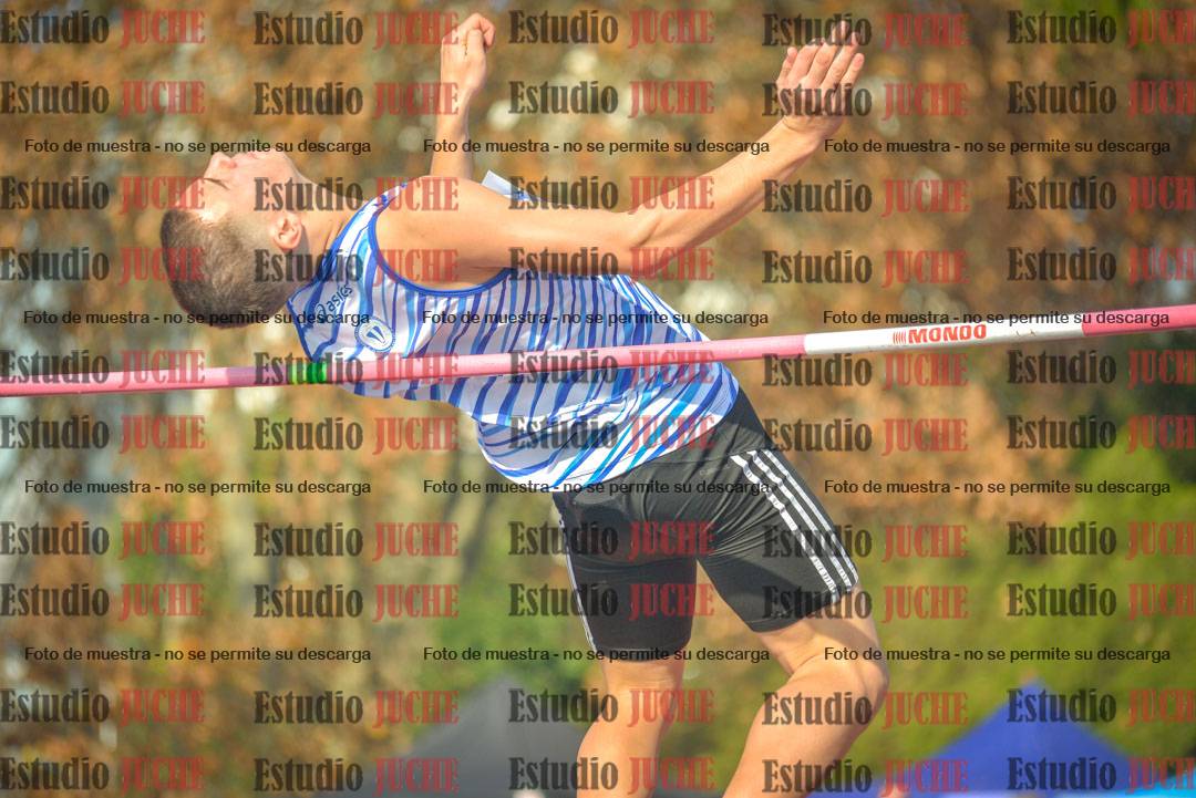Fotos del salto en alto de varones