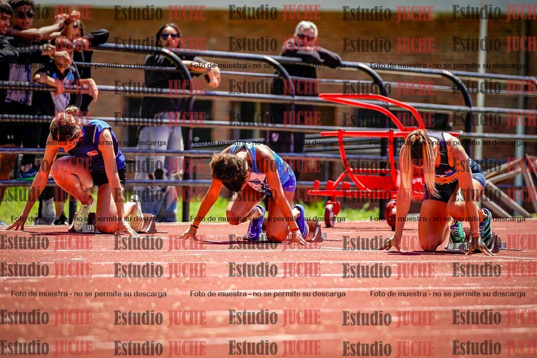 Fotos de los 100 m llanos de mujeres