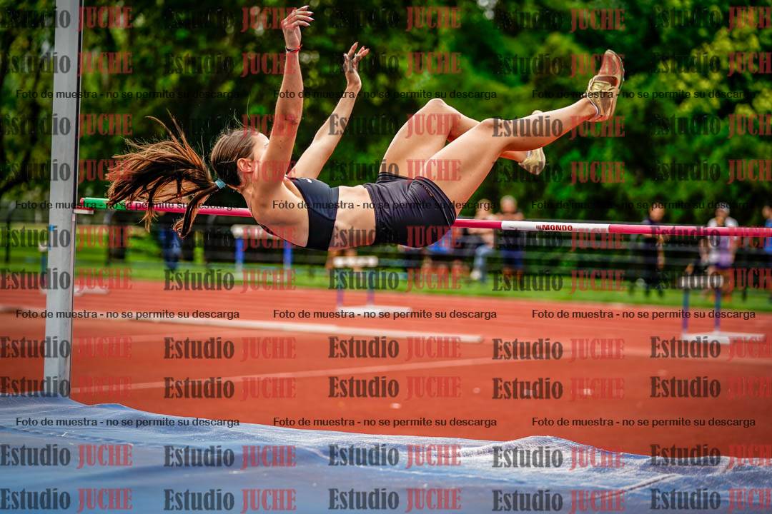 Fotos del salto en alto de mujeres