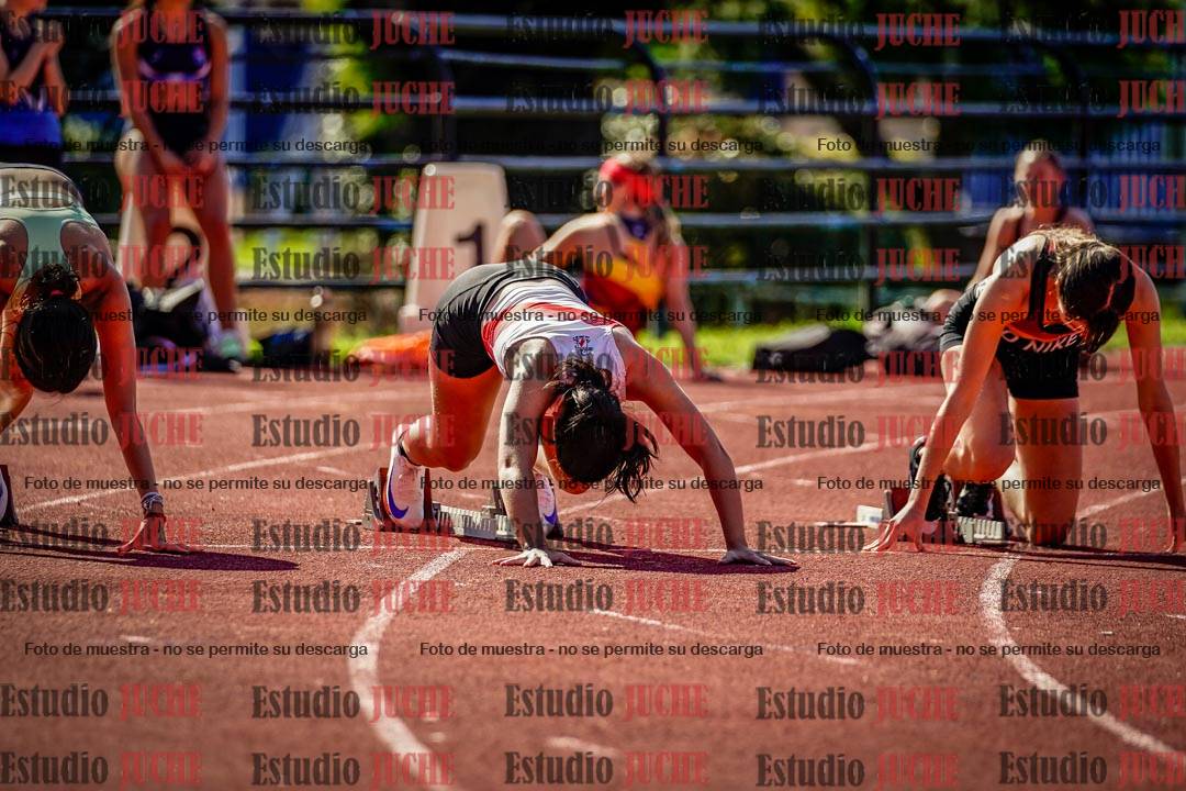 Fotos de los 100 m llanos de mujeres