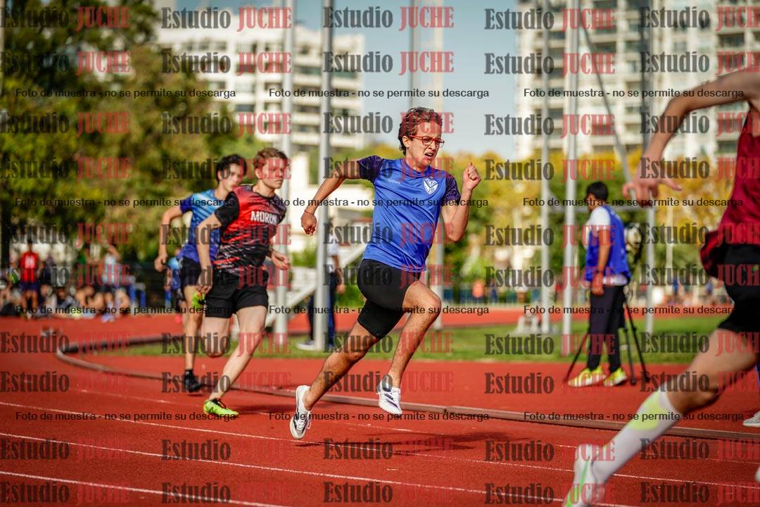 Fotos de los 200 m llanos de varones