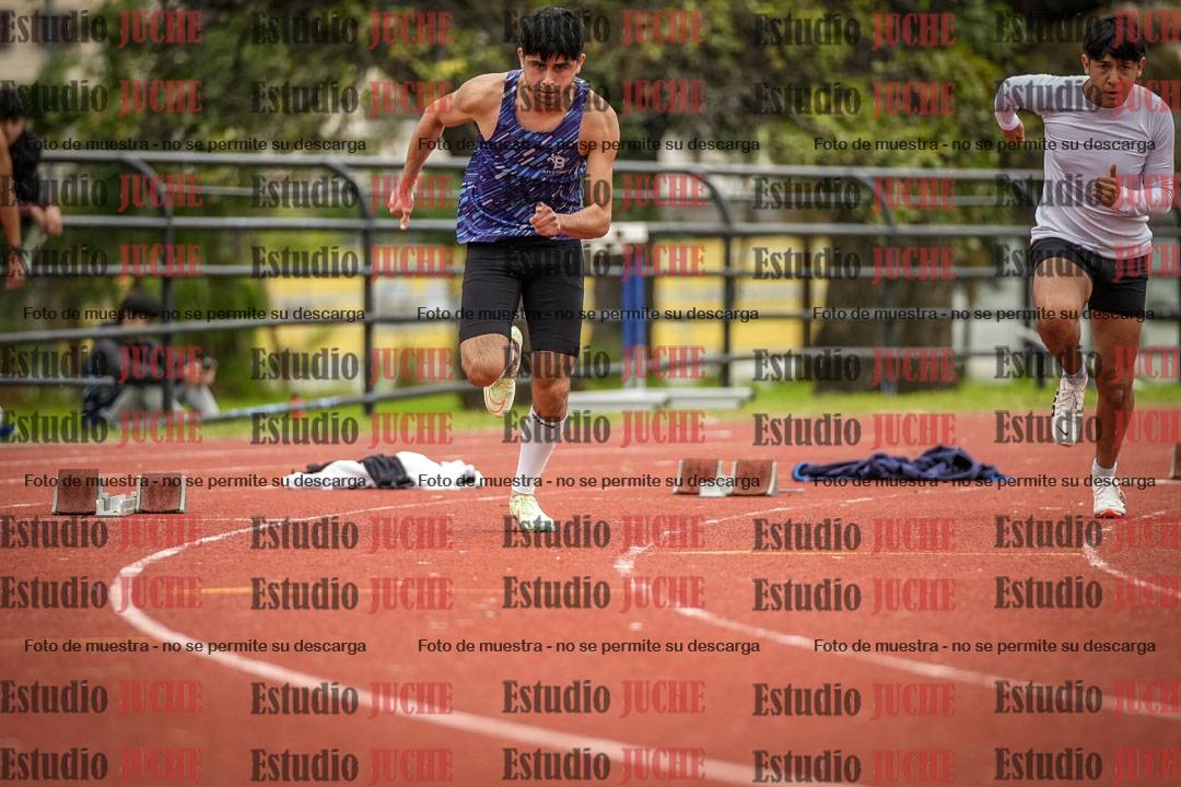 Fotos de los 200 m llanos de varones