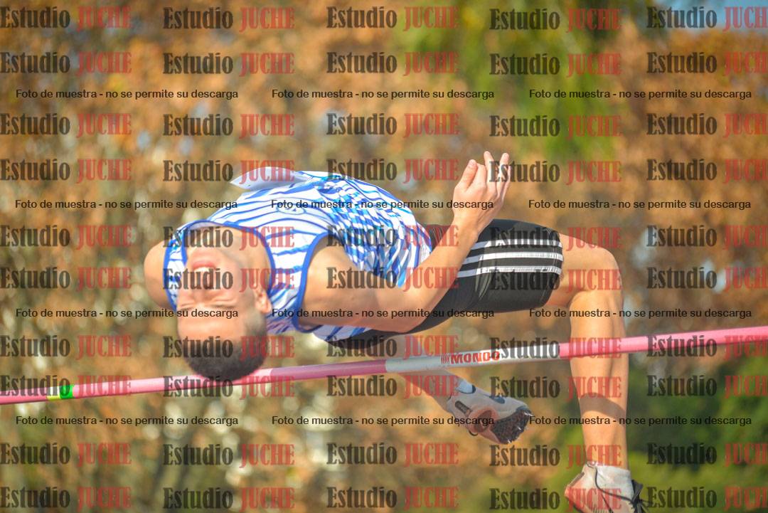 Fotos del salto en alto de varones