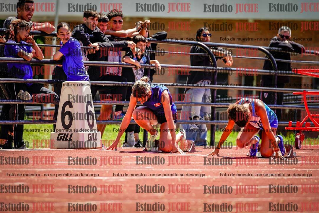 Fotos de los 100 m llanos de mujeres