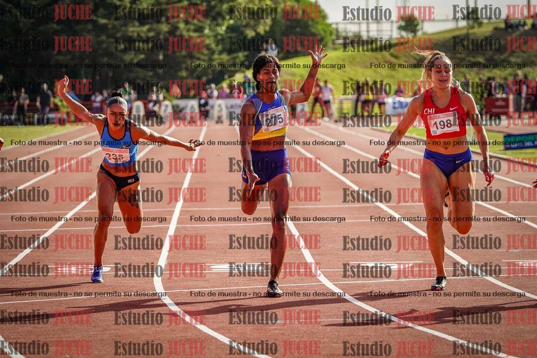 Fotos de los 100 m de mujeres - FINAL