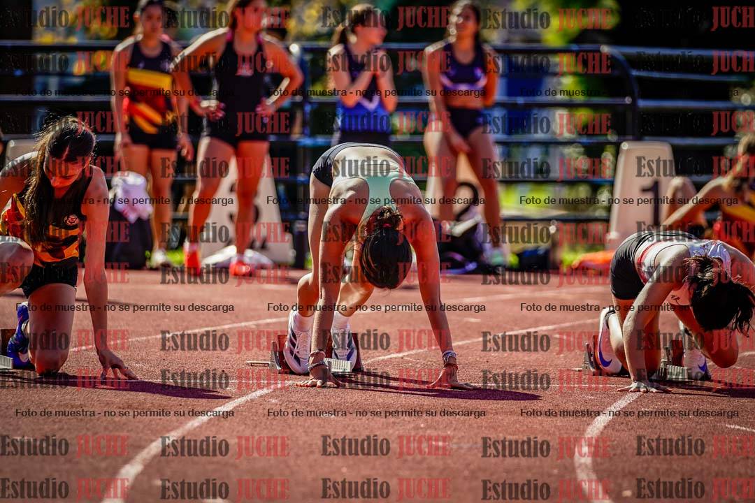 Fotos de los 100 m llanos de mujeres
