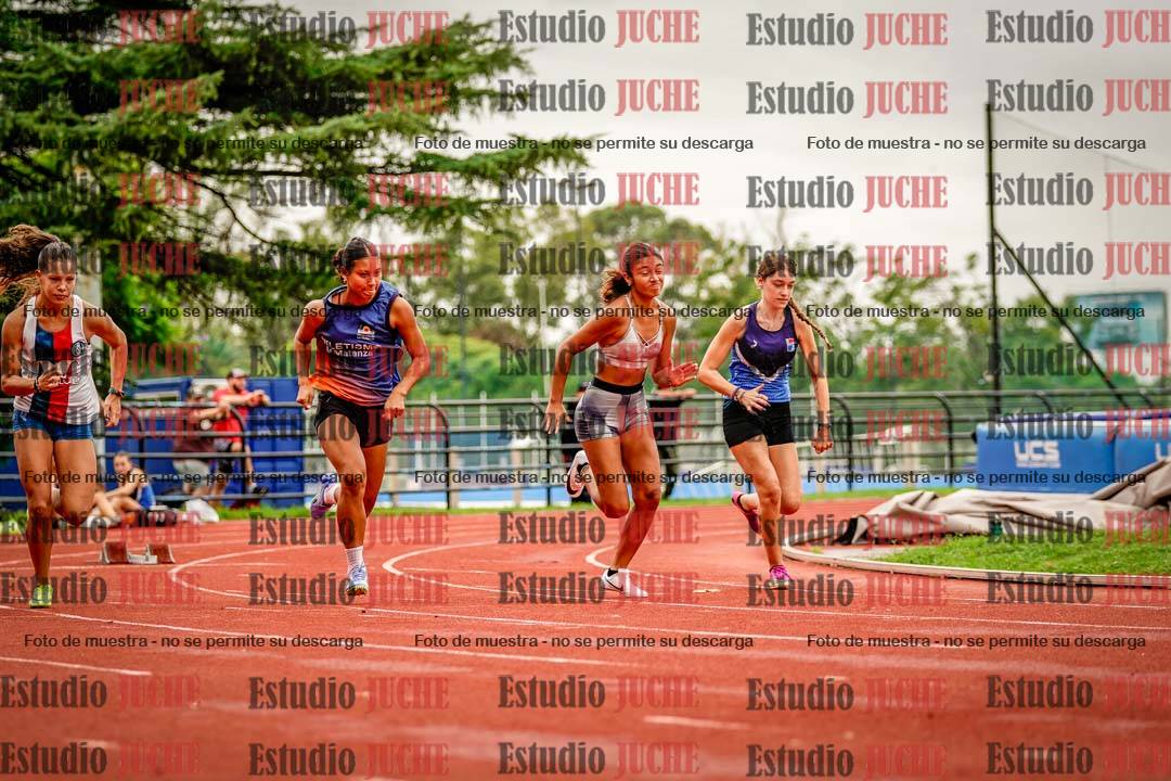 Fotos de los 100 m llanos de mujeres