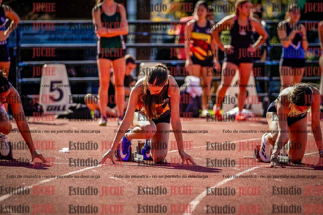 Fotos de los 100 m llanos de mujeres