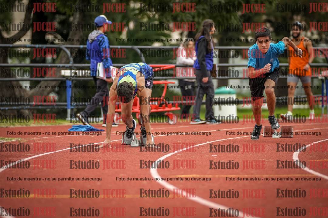 Fotos de los 200 m llanos de varones