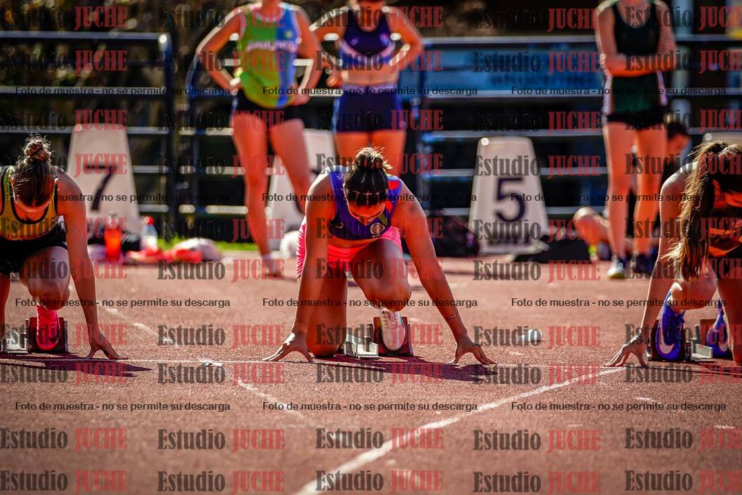 Fotos de los 100 m llanos de mujeres