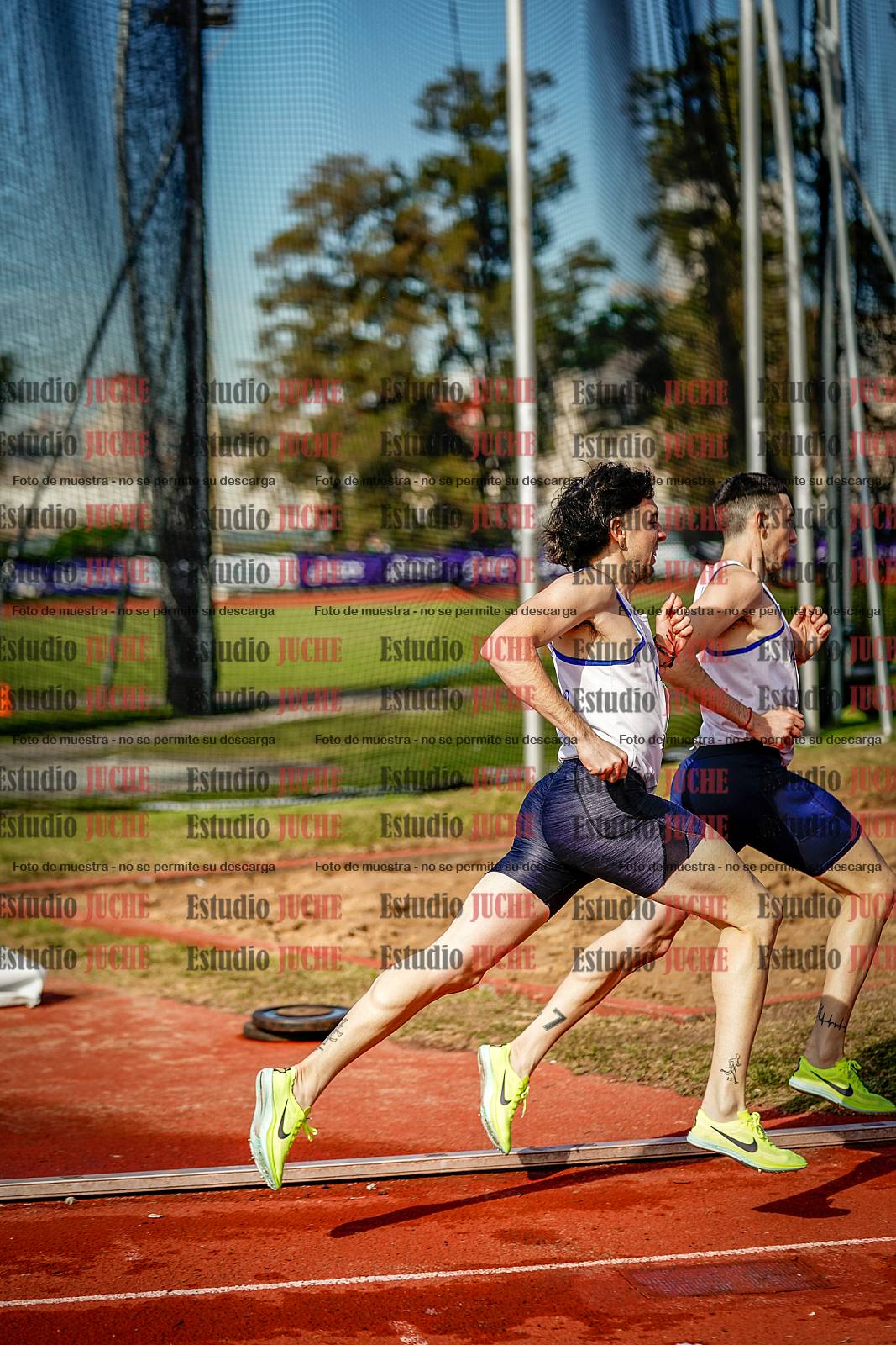 Fotos de los 800 m de varones
