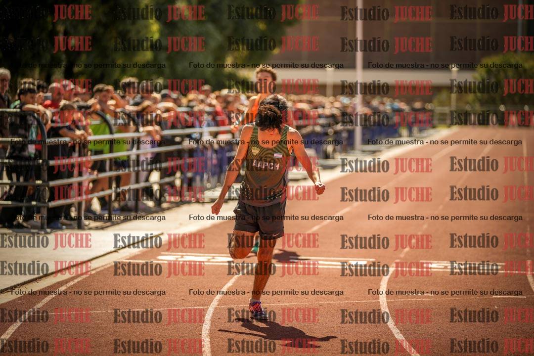 Fotos de los 400 m llanos de varones