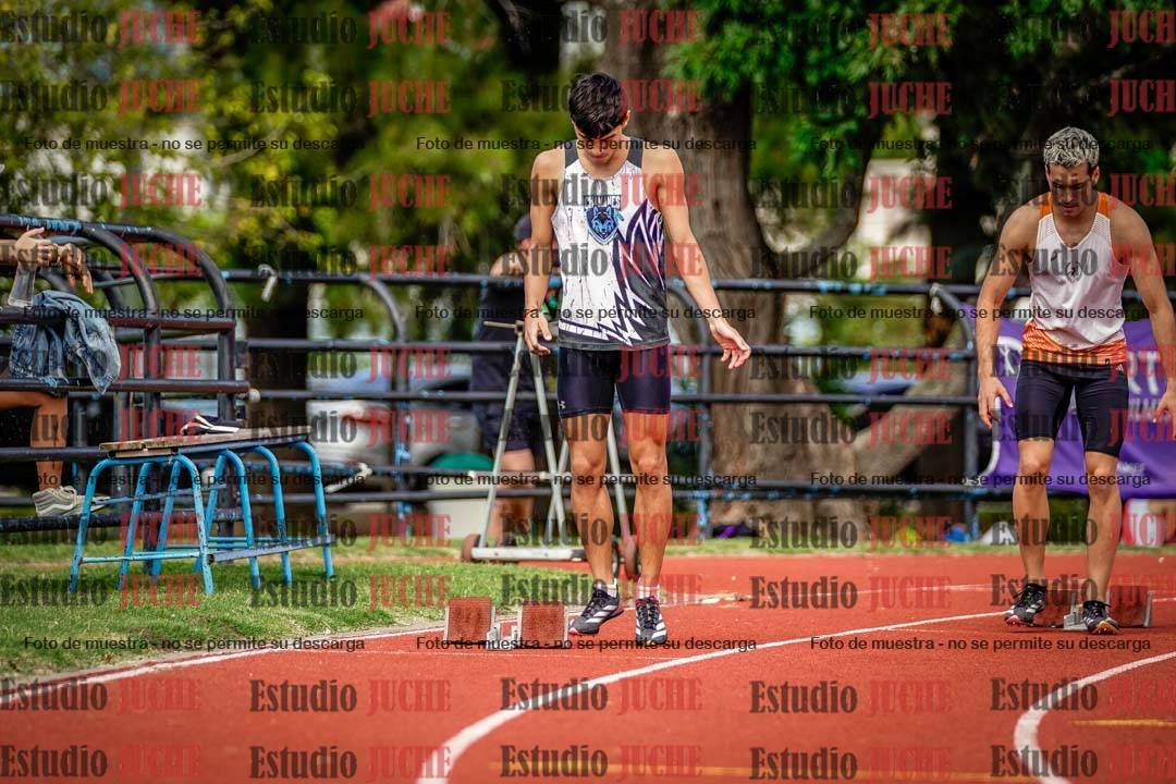 Fotos de los 200 m de varones