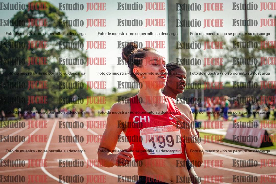Fotos de los 100 m de mujeres - FINAL