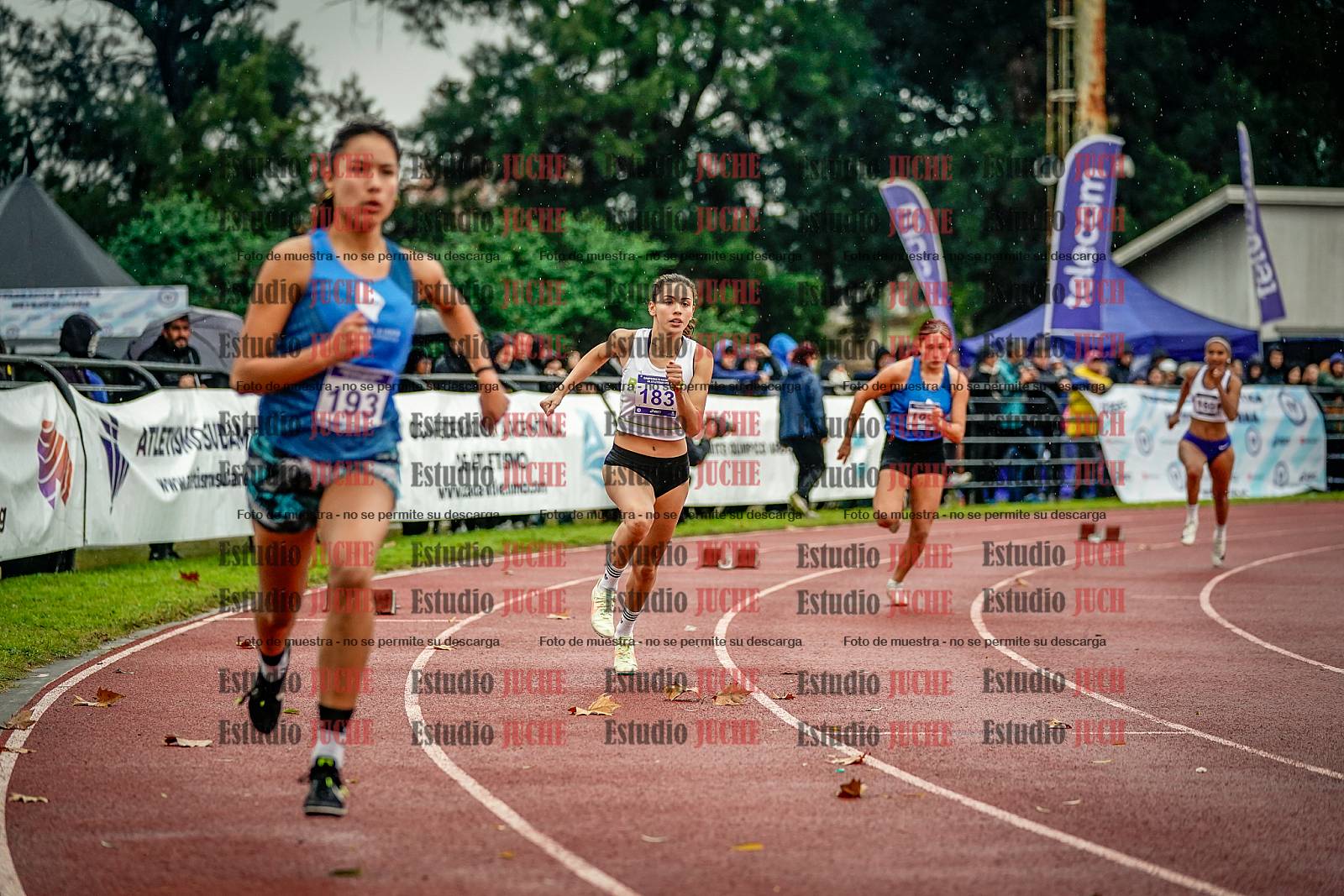 Fotos de los 400 m de mujeres