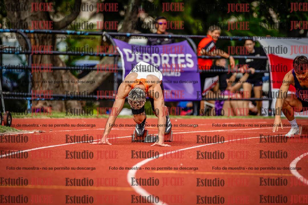 Fotos de los 200 m de varones