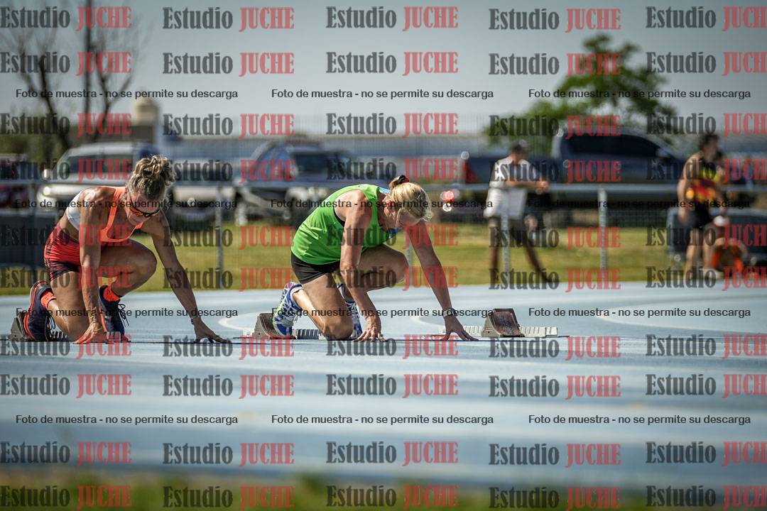 Fotos de los 100 m llanos de mujeres