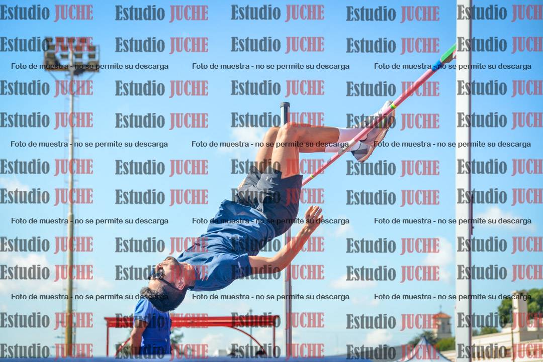 Fotos del salto en alto de varones