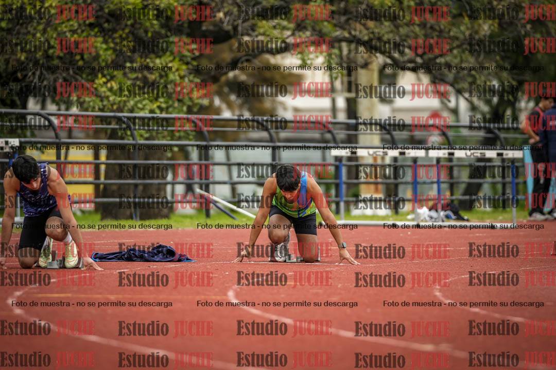 Fotos de los 200 m llanos de varones