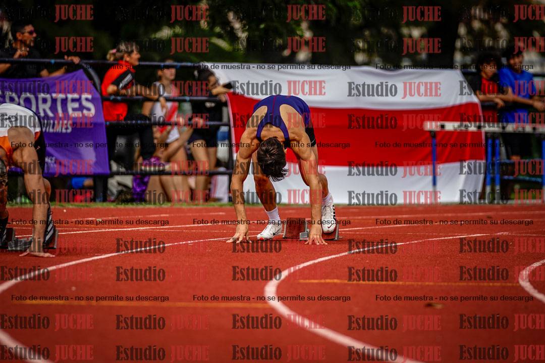 Fotos de los 200 m de varones