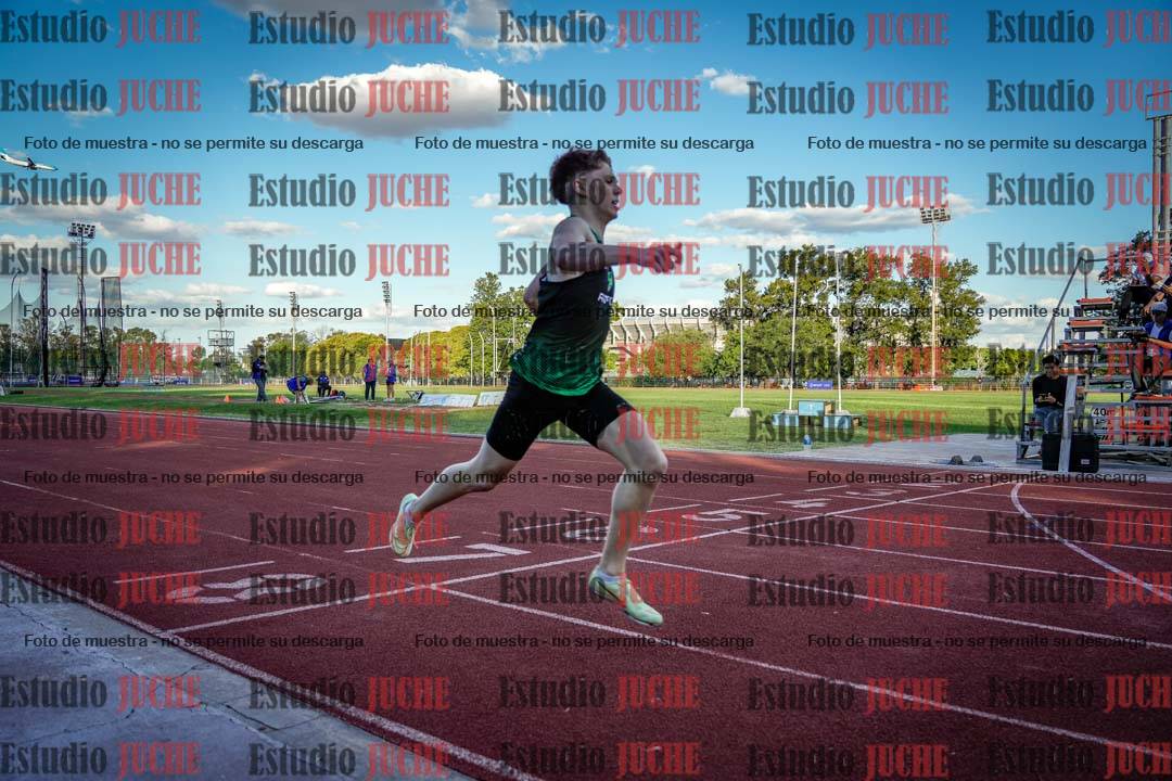 Fotos de los 400 m llanos de varones