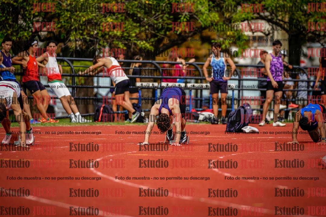 Fotos de los 200 m de varones