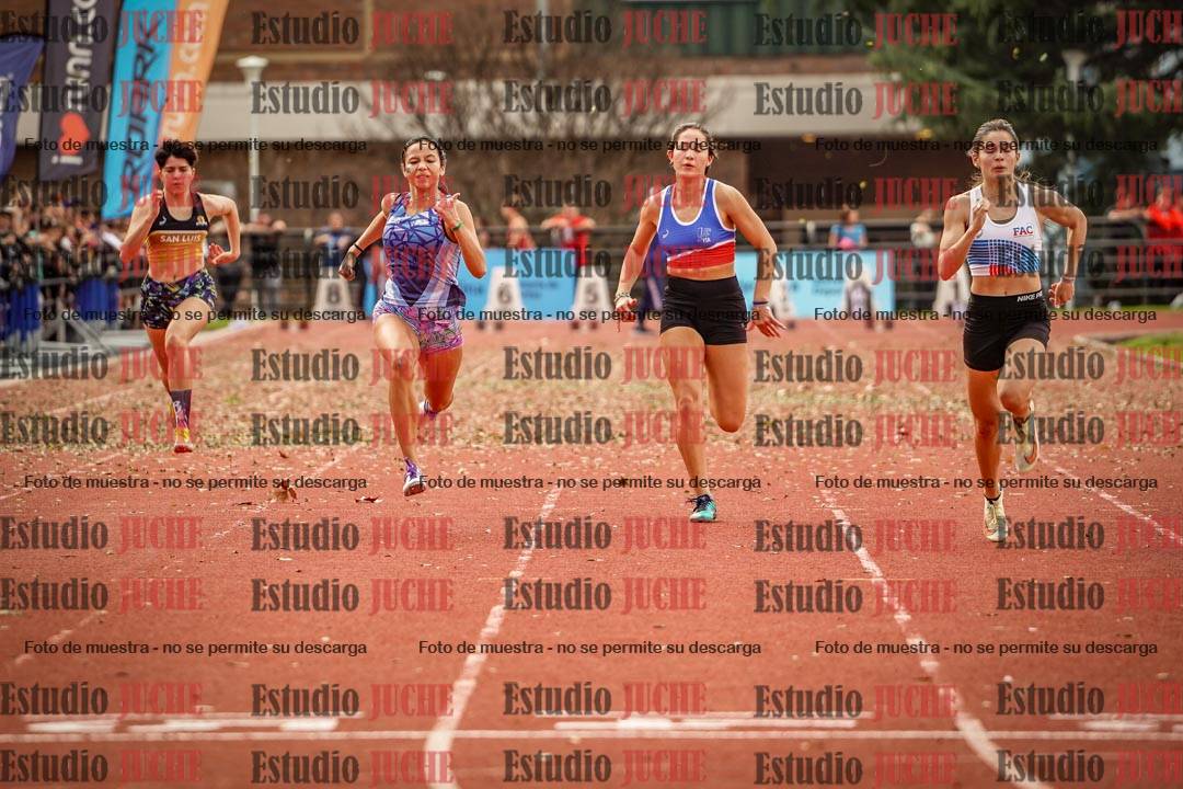 Fotos de los 100 m llanos de mujeres