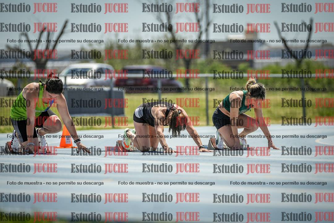 Fotos de los 100 m llanos de mujeres