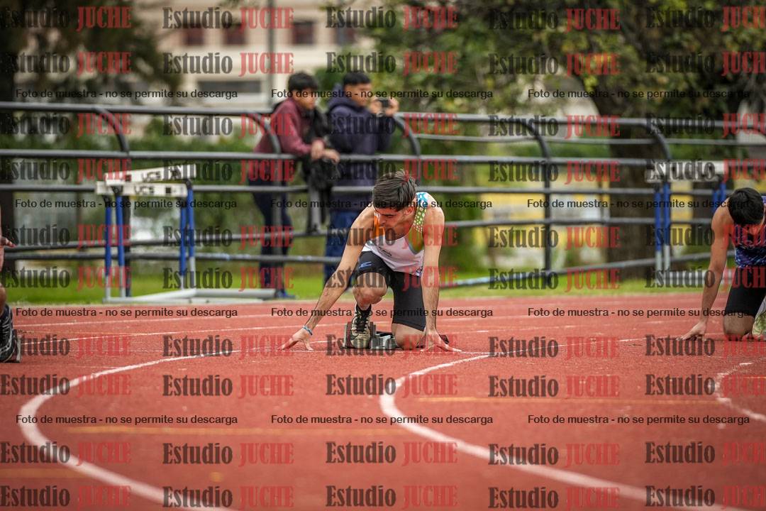 Fotos de los 200 m llanos de varones
