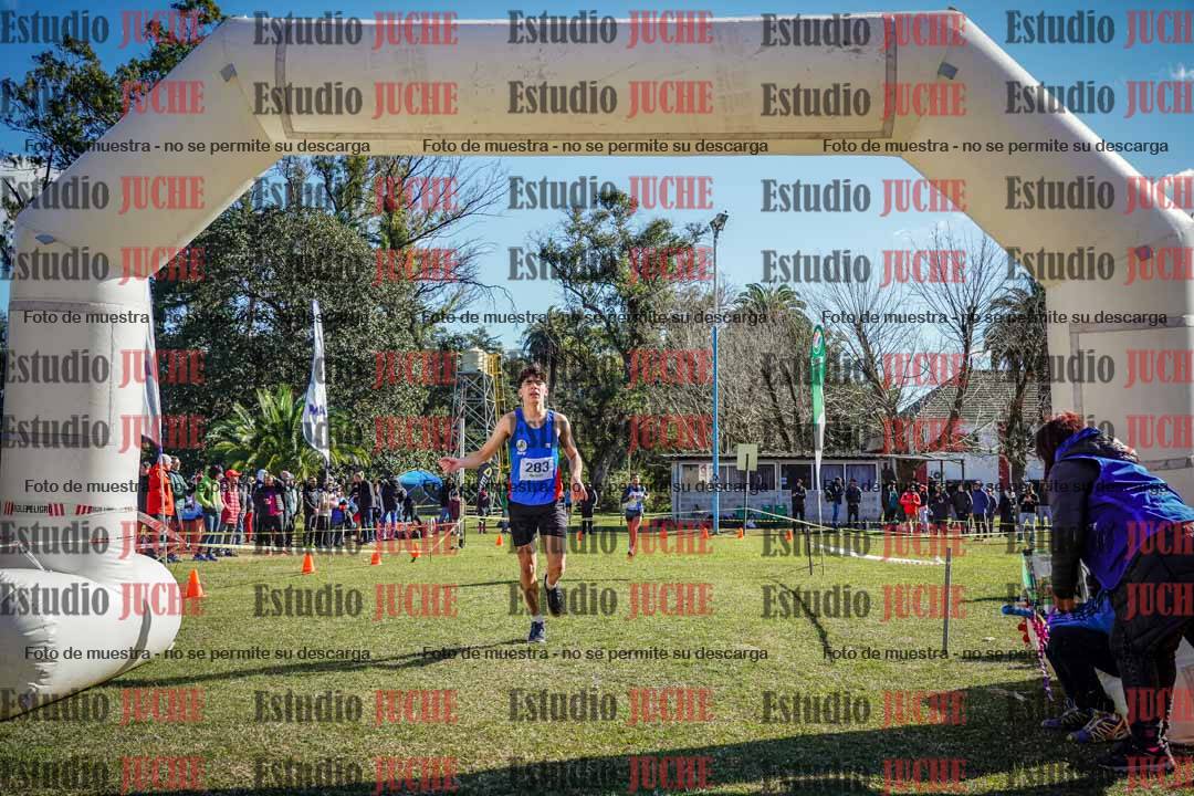 Fotos de la llegada del cross de 3000 m