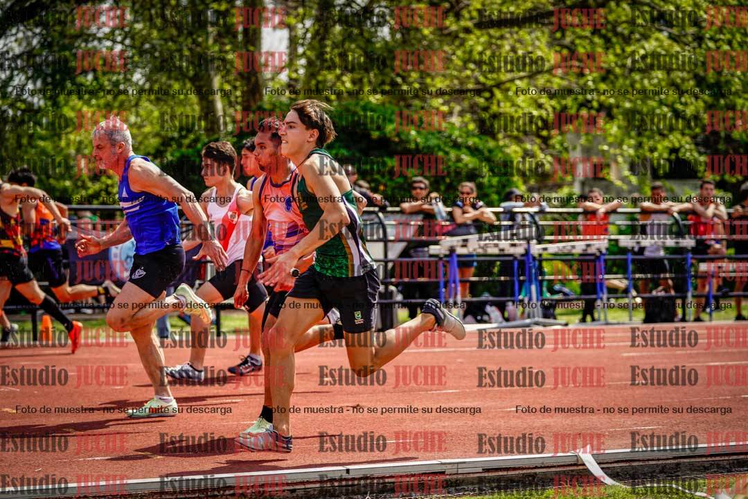 Fotos de los 100 m de varones