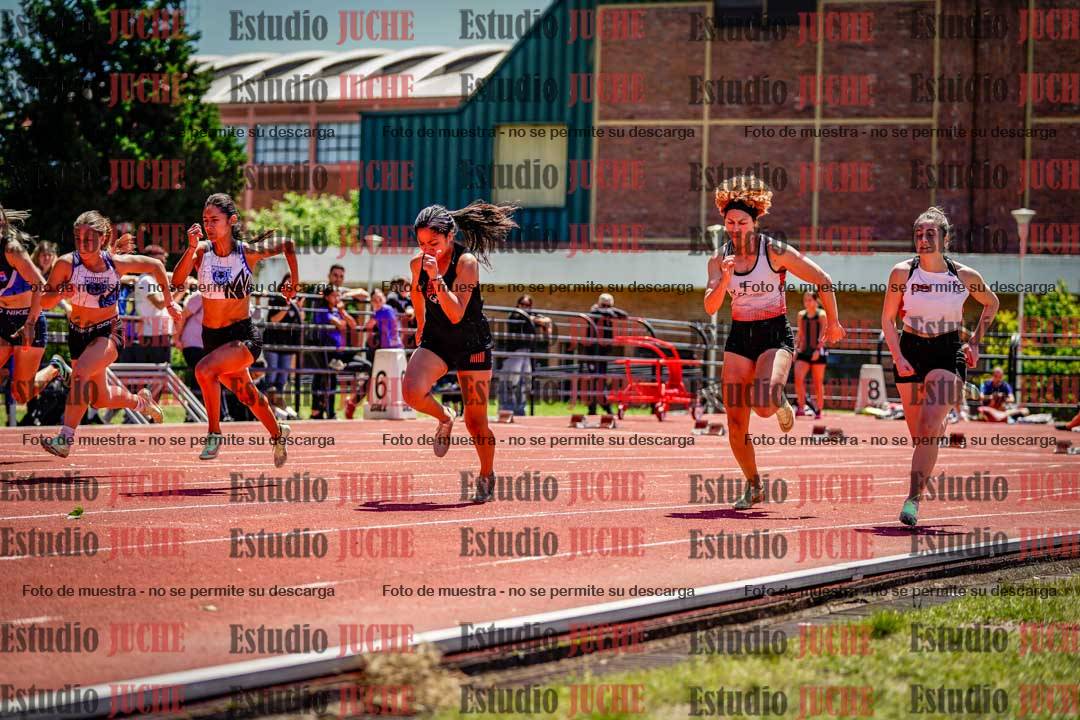 Fotos de los 100 m llanos de mujeres