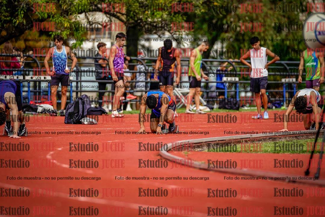 Fotos de los 200 m de varones