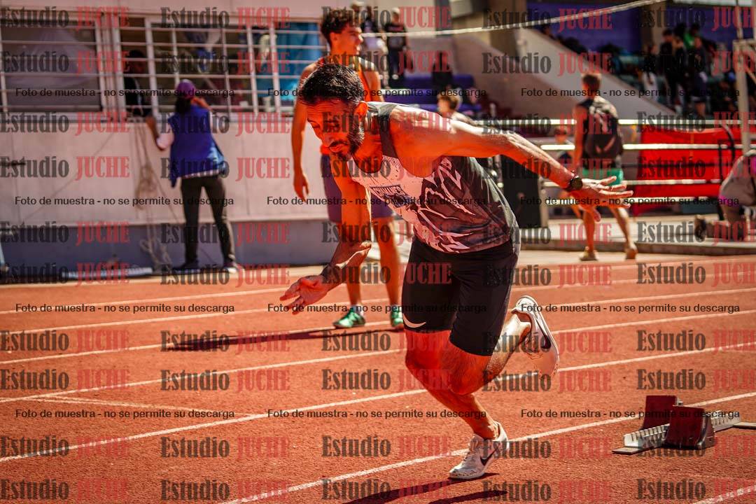 Fotos de los 400 m llanos de varones