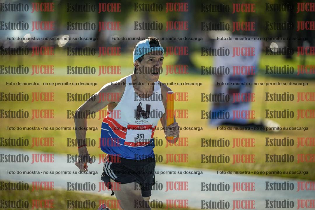 Fotos durante los relevos
