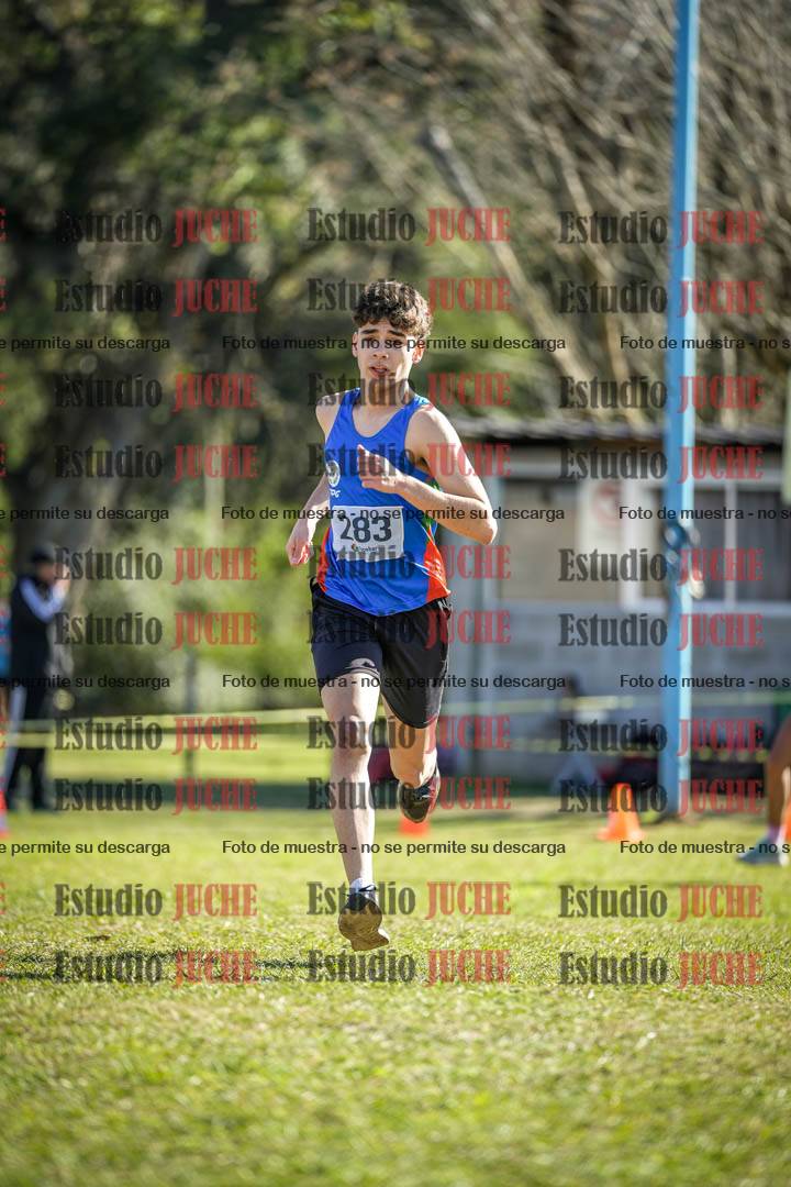 Fotos de la llegada del cross de 3000 m