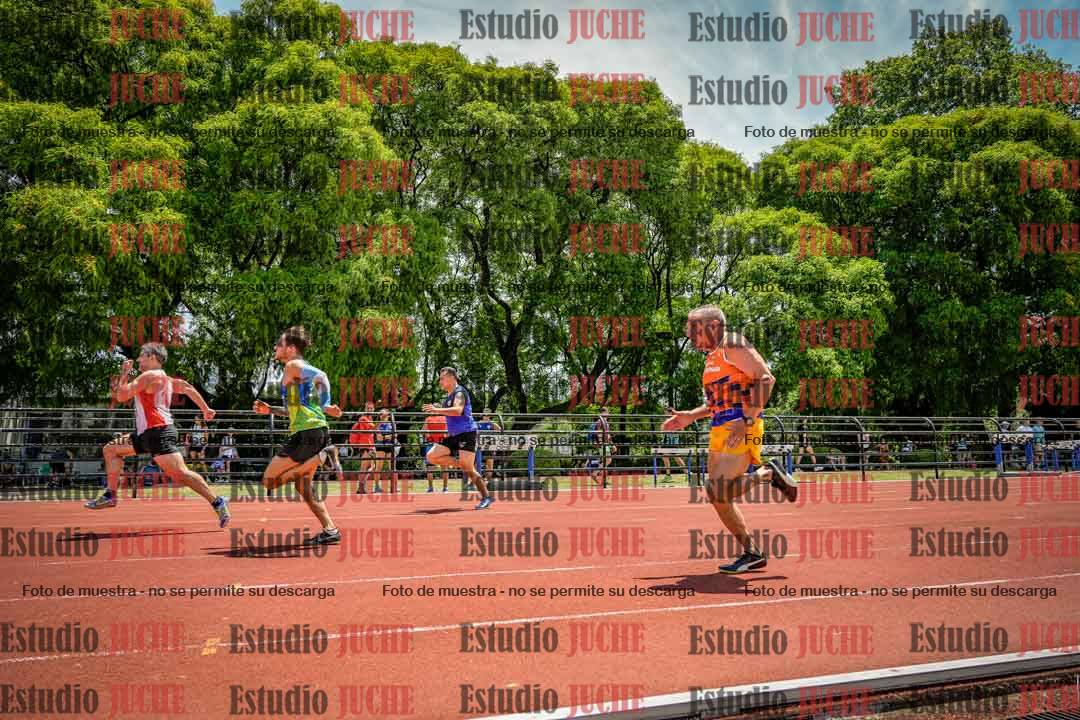 Fotos de los 100 m llanos de varones