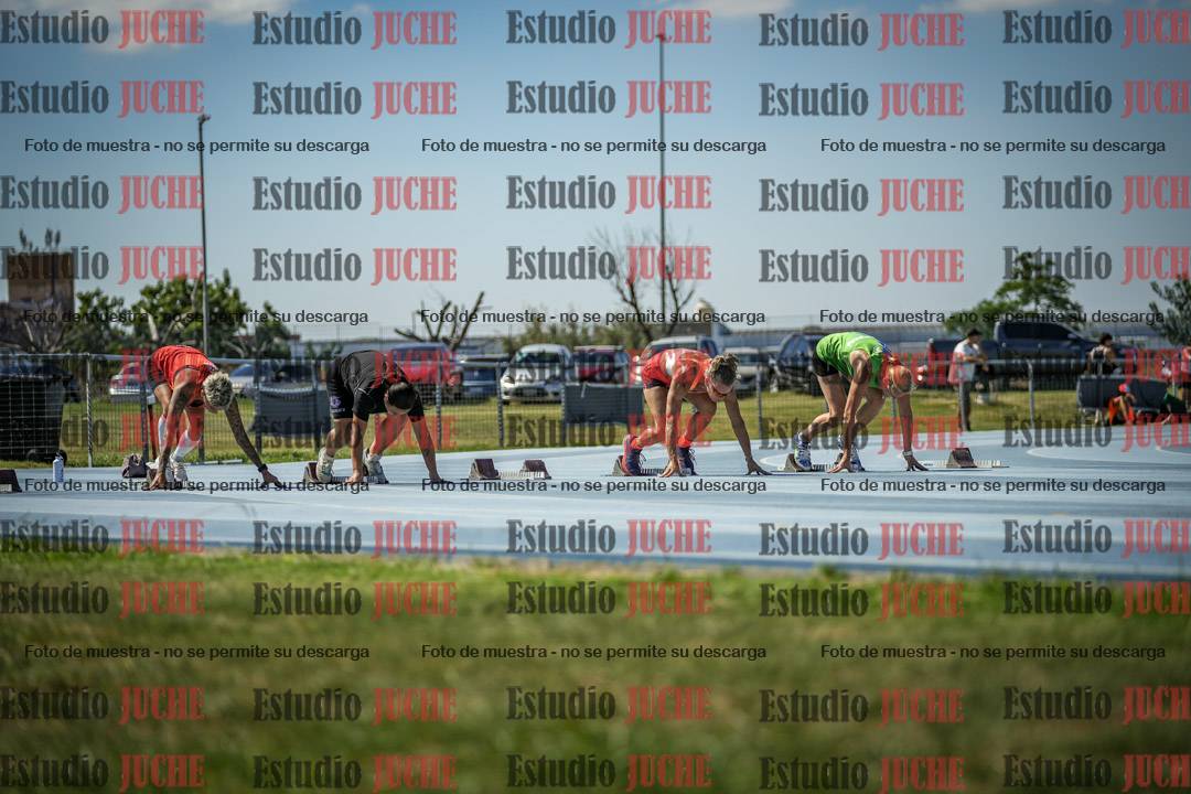 Fotos de los 100 m llanos de mujeres