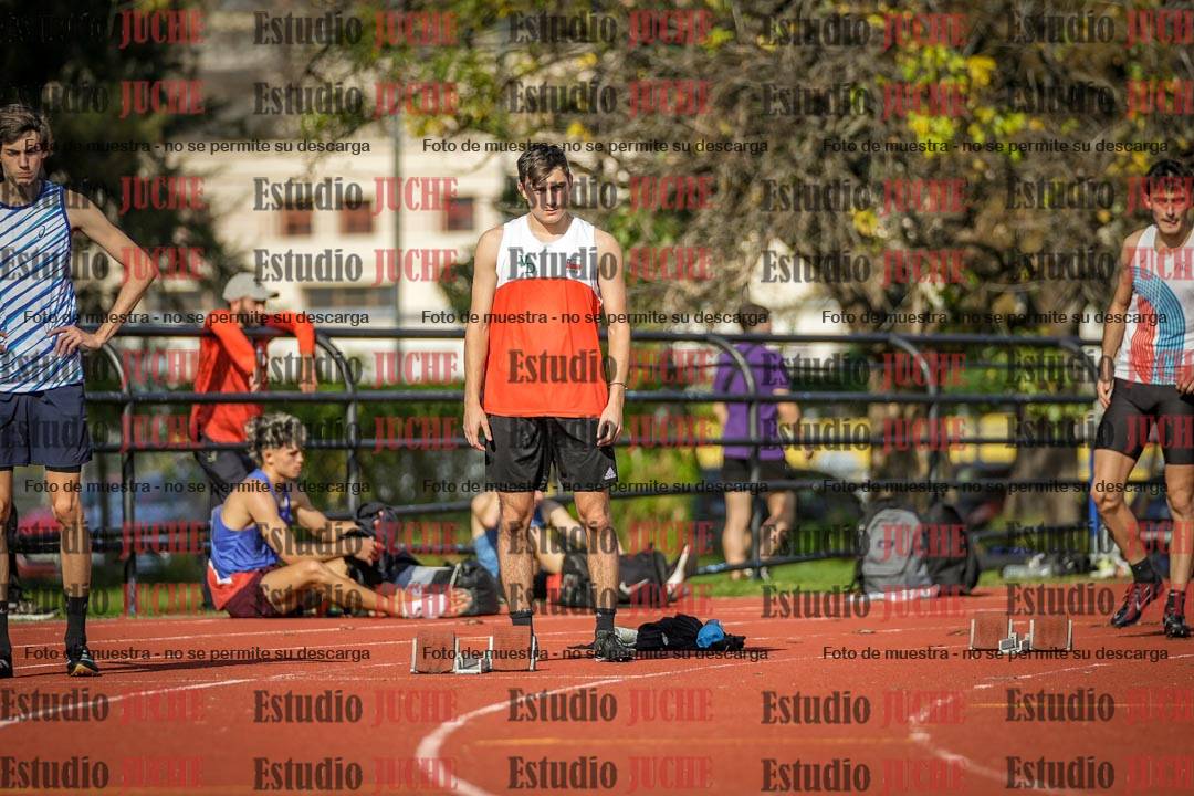Fotos de los 200 m llanos de varones